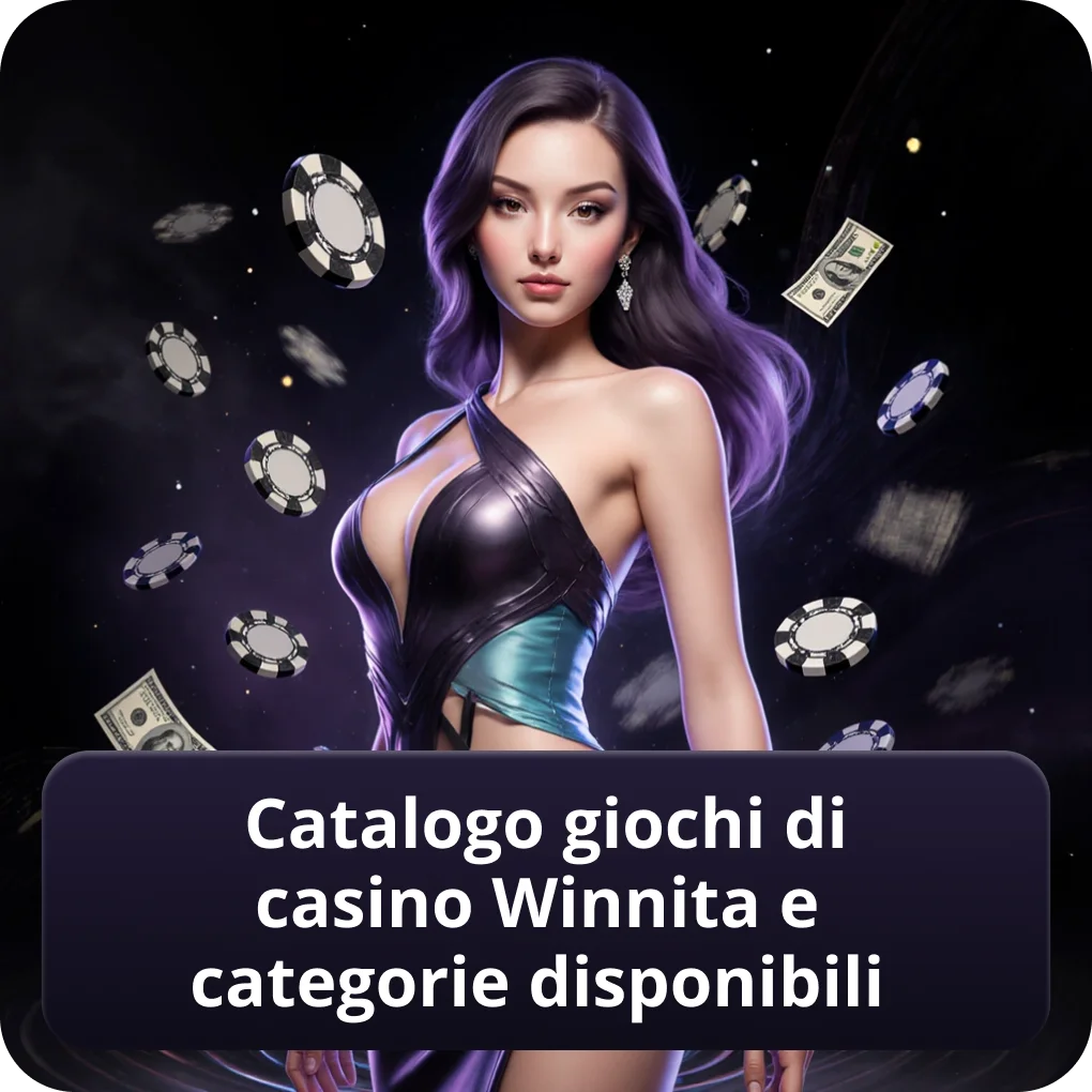 Catalogo giochi di Winnita Casino: slot, live e categorie disponibili Catalogo giochi di Winnita Casino e categorie disponibili
